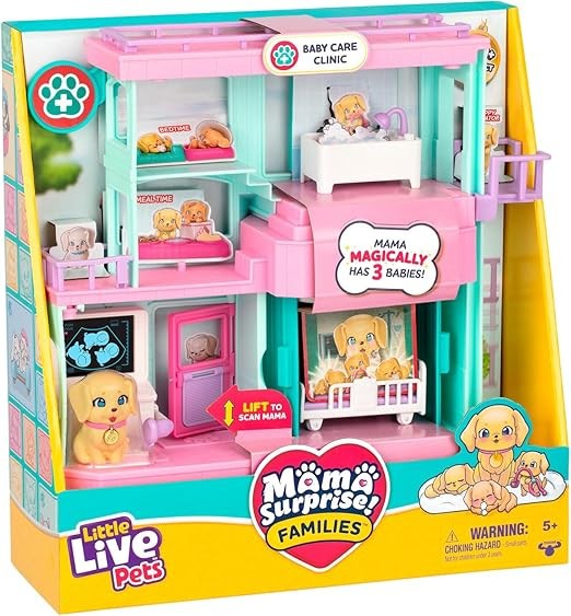 Little Live Pets Mama Surprise Families Baby Care Clinic