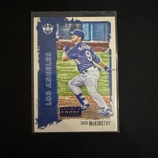 Zach McKinstry 2021 Panini Diamond Kings Debut Artist Proof Blue RC Tigers
