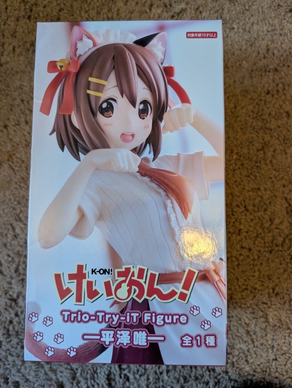 K-on! Trio-Try-iT Figure Yui Hirasawa Cat Ear Version