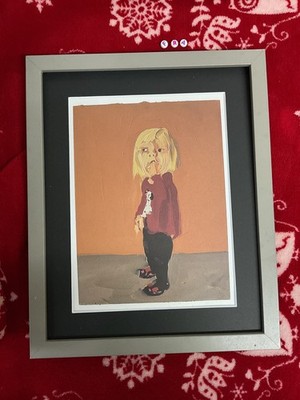 CHANTAL JOFFE Kunstdruck gerahmt, RETRO SELTEN