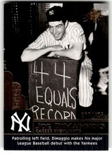 2009 SPx Joe DiMaggio Joe DiMaggio Career Highlights #/425 #JD-8
