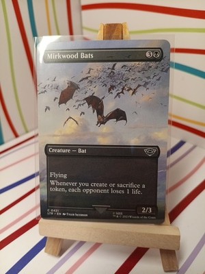 MTG Lord of the Rings, Mirkwood Bats - Borderless