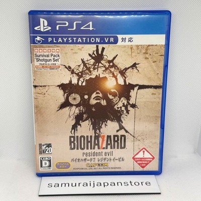 Biohazard 7 Resident Evil PS4 Capcom CERO D PLJM-80213 Survival Horror