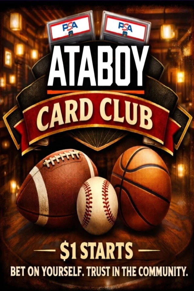 Ataboy Game Night🔥 $1 Starts Sudden Death Auctions w/ Parker