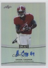 2015 Leaf Metal Draft Amari Cooper #BA-AC1 Auto 0af