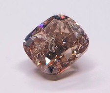 Huge 1.01ct AUSTRALIAN FANCY PINK DIAMOND Cushion Shape I1 100%Natural Fascinate