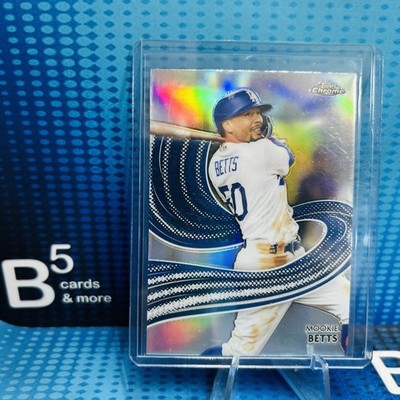 2024 Topps Chrome Strokes Mookie Bets Los Angeles Dodgers Baseball #S-3