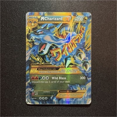 2014 Pokemon XY Flashfire Mega Charizard EX Holo 108/106 Secret Rare