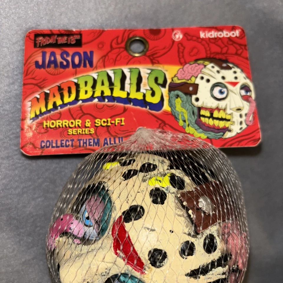 Friday The 13th Jason Voorhees Madballs 2017 Serie de Terror [Nuevo] Foto 2 de 4