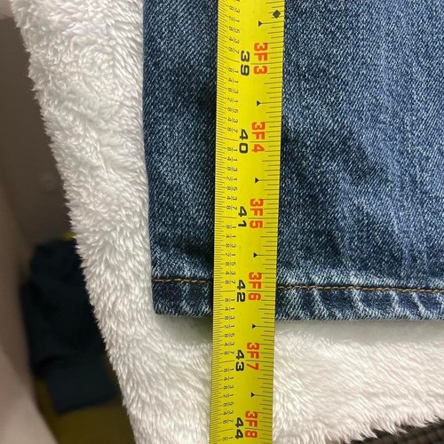 FADED GLORY VTG 39x42 carpenter jeans faded denim - Picture 6 of 8