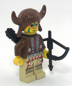 Western Indian Medicine Man From Lego Set #6748 Boulder Cliff Canyon