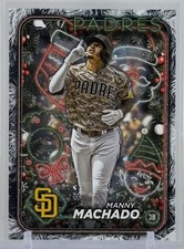 Manny Machado 2024 Topps Holiday/Winter #H98 Holiday Tree San Diego Padres MLB