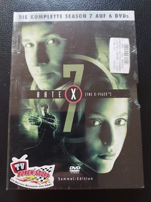 AKTE X - 7. Staffel - David Duchovny & Gillian Anderson - 6 x DVD SET Neu/OVP