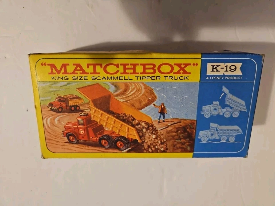 Lesney Matchbox K-19 King Size Scammell Tipper Truck Toy - Image 3 of 4