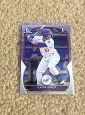 2023 Bowman Chrome Prospects Yunior Garcia Los Angeles Dodgers #BCP-142 MLB