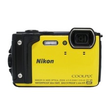 Nikon COOLPIX W300 16.0MP Waterproof Digital Camera Yellow with Box from Japan