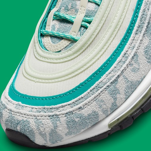 Nike Air Max 97 Barely Volt Coconut Milk Neptune Green White DX3946-100 sz 7.5 - Picture 3 of 11