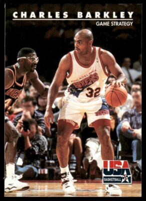 Charles Barkley USA #3 1992-93 SkyBox USA Basketball Card | eBay