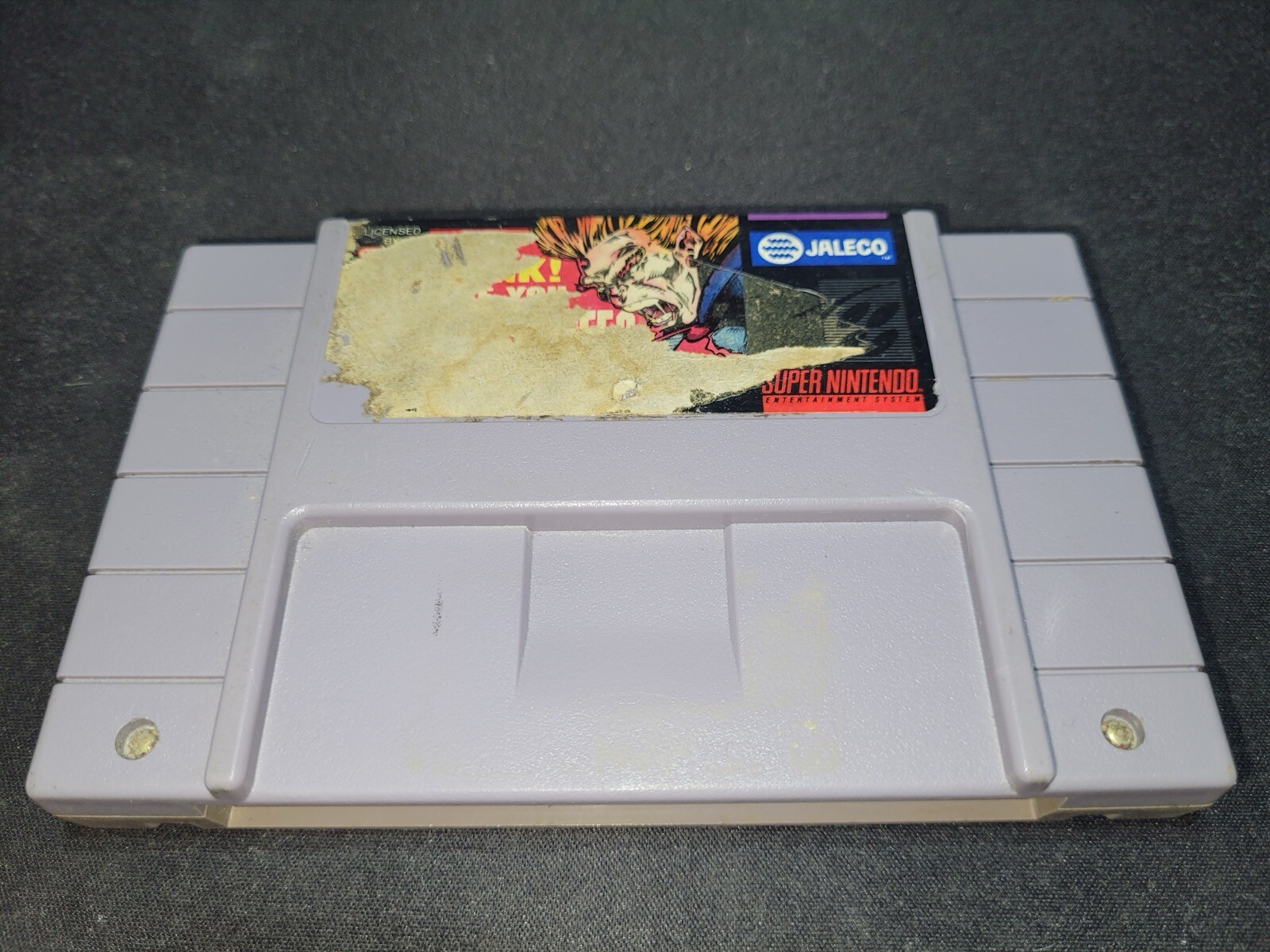 Tuff E Nuff Jaleco Authentique super nintendo Snes Fr Cartouche