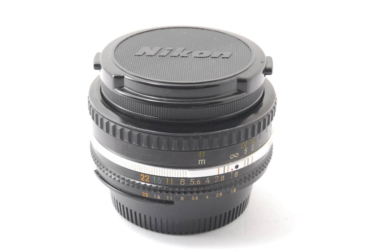 超美品 Nikon Ais 50mm f1.8 Pancake #18 MINT】Nikon NIKKOR 50mm f/1.8 Ai-S AIS Pancake MF Lens from Japan