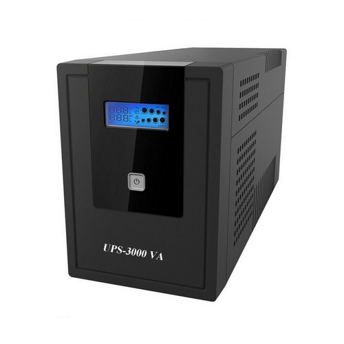 GRUPPO DI CONTINUITA' UPS 3000VA 1900W Per PC TVCC STUFA PELLET con LCD - Zdjęcie 2 z 4