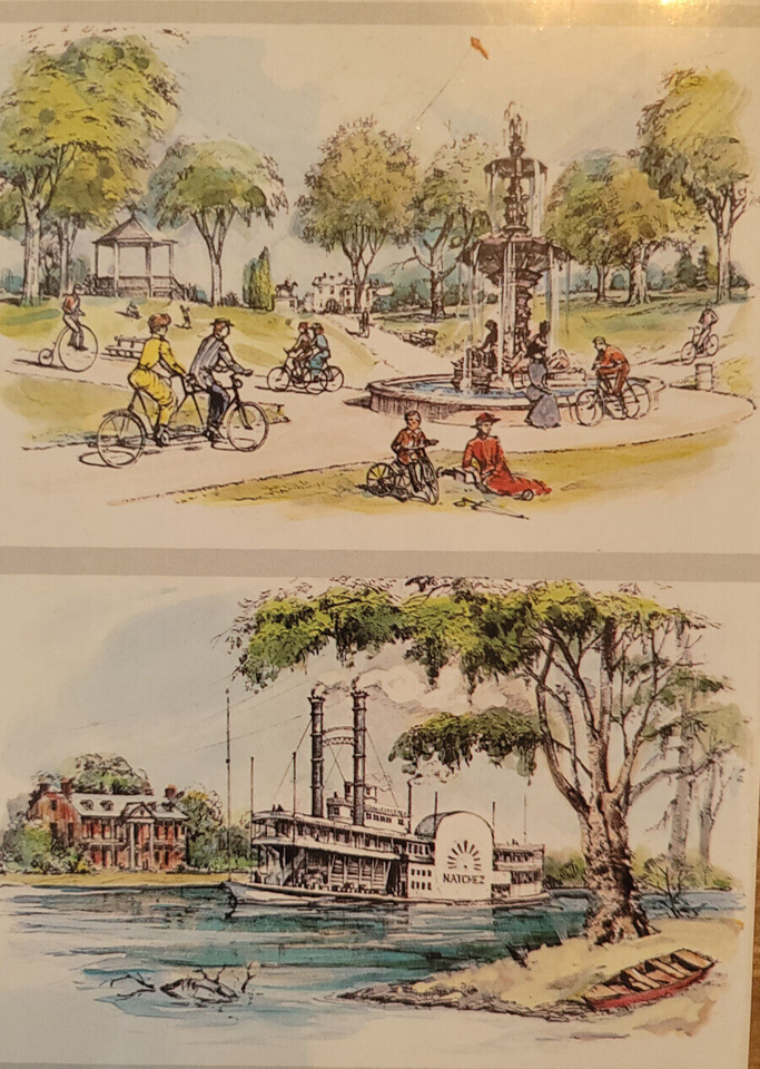 Vintage Old Town and Country Paintable Watercolor Kit / Red Farm Studio