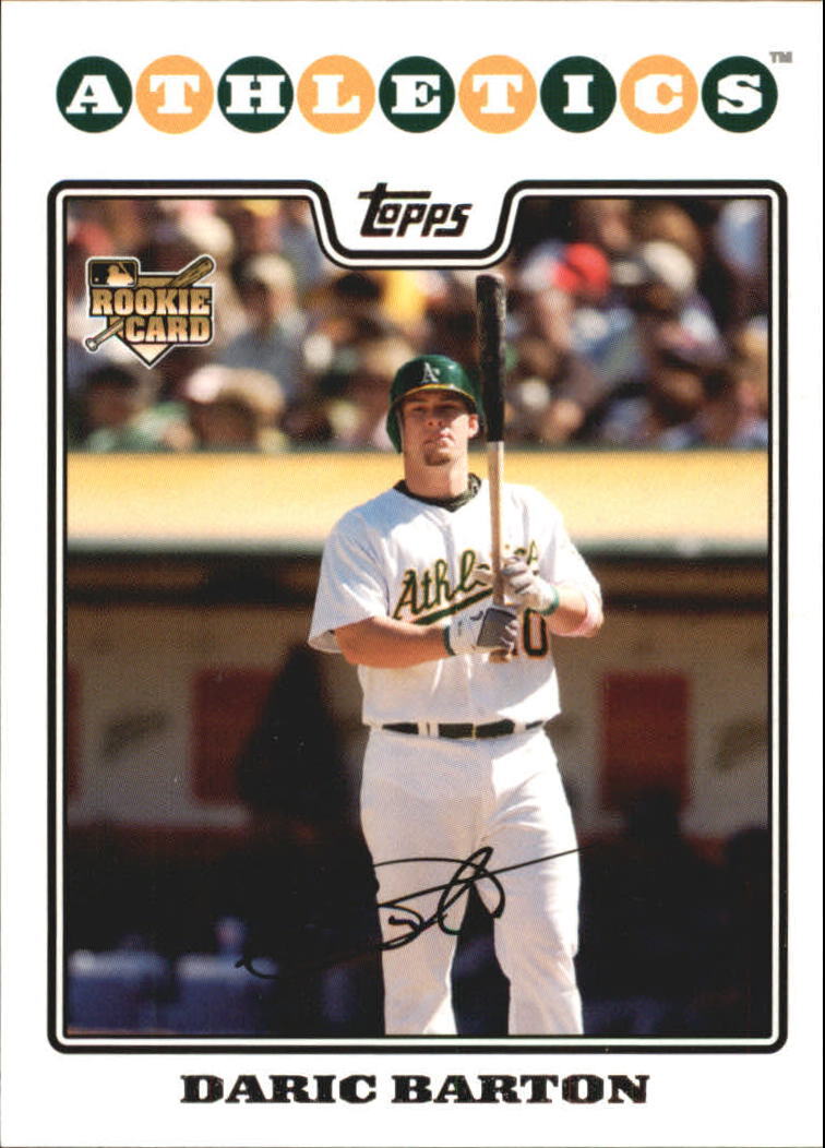 2008 Topps #268 Daric Barton (RC) - NM