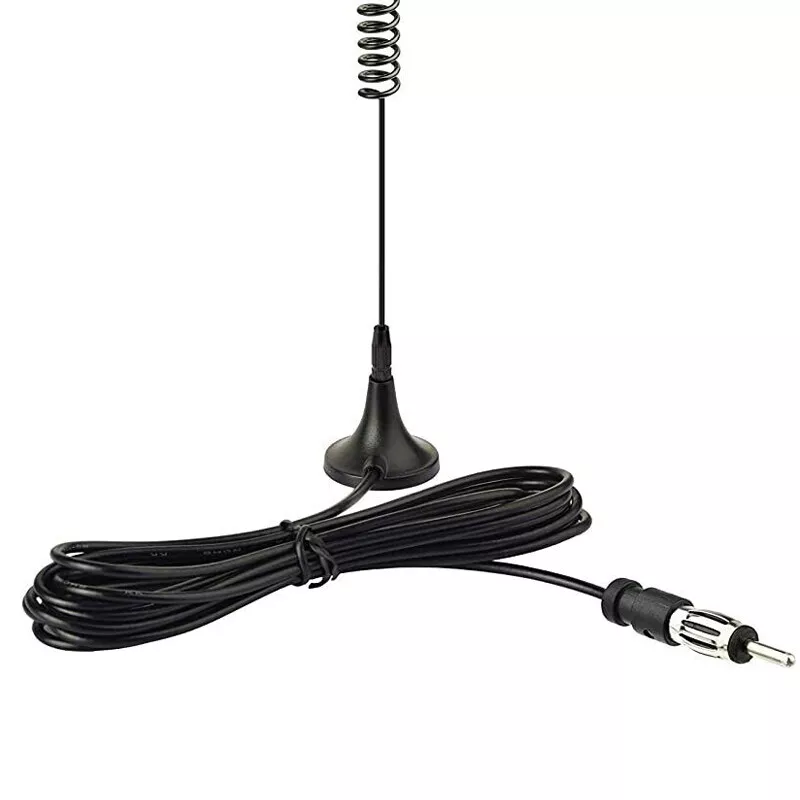 FM AM Radio Antenna Aerial Magnetic Mounting Base Universal Truck