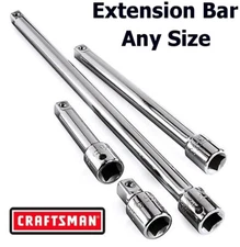 Craftsman 1/4" 3/8" 1/2" in. Drive Extension Bar - Socket Ratchet - you pick NEW