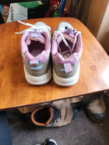 Avia Women's Purple/Mult Deluxe Athletic Sneakers Shoes w/ Memory Foam NWT Siz 8 - Picture 3 of 5