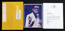 1980's Vintage SAMMY DAVIS JR Signed AUTOGRAPH Autographed Letter & Photo TWICE!