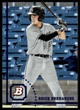 2022 Bowman Heritage Prospect #BHP-56 Erick Hernandez    Chicago White Sox