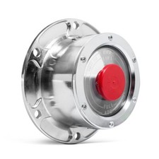 Chromed Six Hole Hub Caps with Gasket Replace...