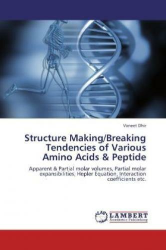 Thumbnail - Structure Making/breaking Tendencies Of Various Amino Acids & Peptide