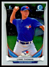 2014 Bowman Chrome Mini Factory Set #279 Lane Thomas Toronto Blue Jays