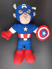 Marvel Super Heros Squad Plush Captain America Stuffed Nylon Toy Good Stuff 13"