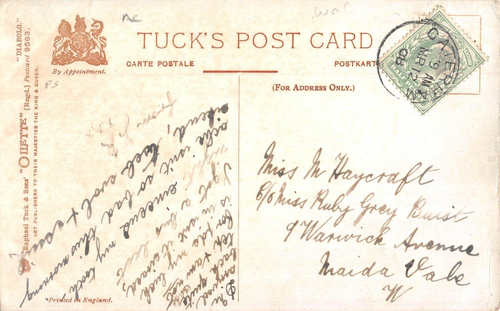 POSTCARD LOUIS WAIN CATS DIABOLO - Picture 2 of 2