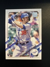 2021 Topps Update #US11 DJ Peters RC Dodgers