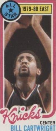 Bill Cartwright 1980-81 Topps Individual Panel Card # 9 | eBay