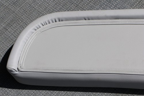 2pc Sea Pro 238 / 248 Center Console Boat Center Aft Cushion Set Grey - Picture 15 of 17