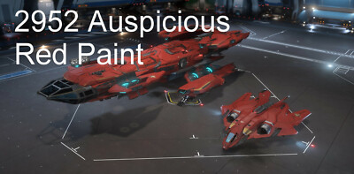 Star Citizen - 2952 Auspicious Red Paint