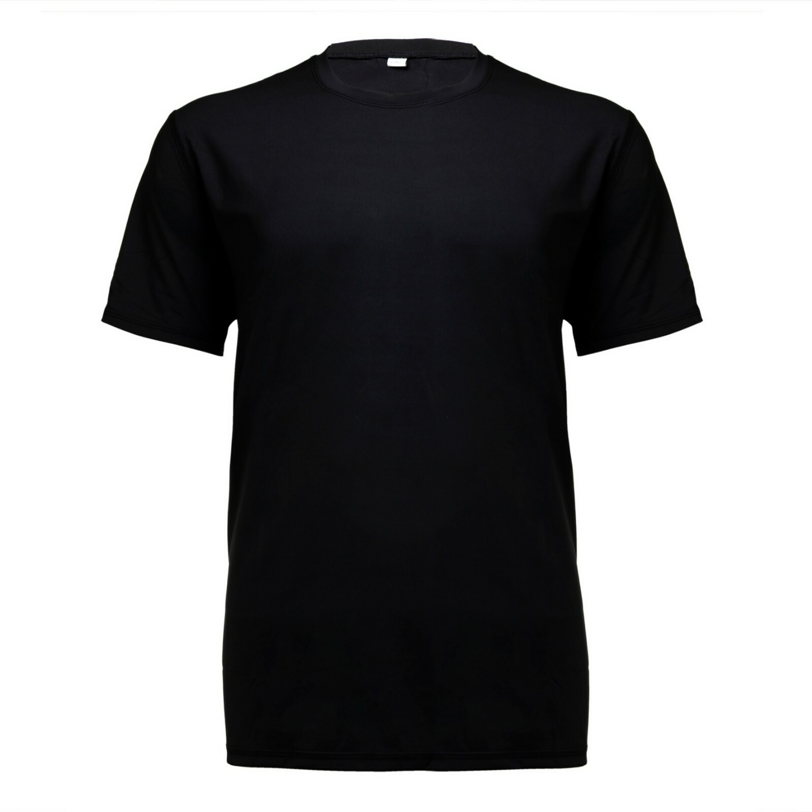 3 PACK Mens Plain TShirts Short Sleeve Crew Neck Boys TShirt Black