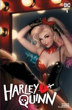 🔥 HARLEY QUINN #1 VARIANTE DE VESTIMENTA COMERCIAL EXCLUSIVA DE WARREN LOUW 2021 ¡Nuevo!