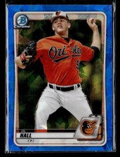 DL Hall - 2020 Bowman Draft Sapphire Edition #BD-82 Baltimore Orioles