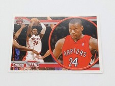 2010 Panini Sonny Weems Raptors Album Sticker NBA Figure #55
