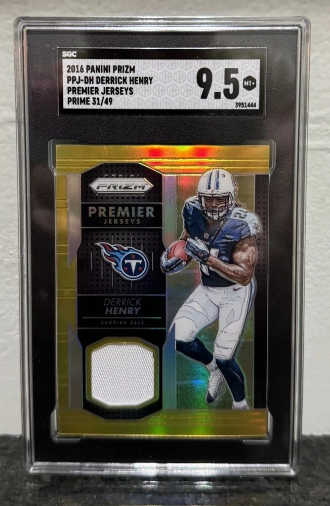 Derrick Henry Panini Prizm Premier Jerseys #PPJDH Prime