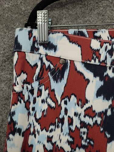 Utopia by Hues Leggings Womens XL Jasmine Haze 36x29 Mid Rise Skinny Multicolor - Picture 2 of 14