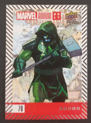 Ronan 2017 Marvel Annual Upper Deck Card #78 (NM)