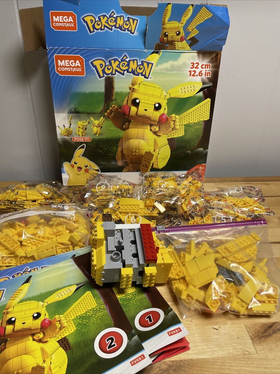 Mega Construx Pokemon Jumbo Pikachu