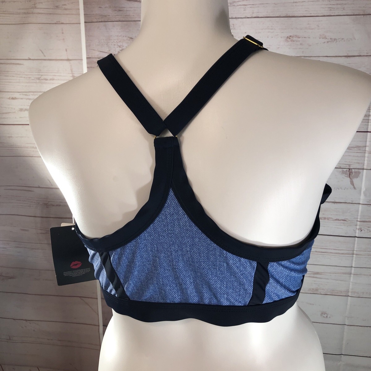 Marilyn Monroe Size 3X Denim Blue soft Underwire Swimwear